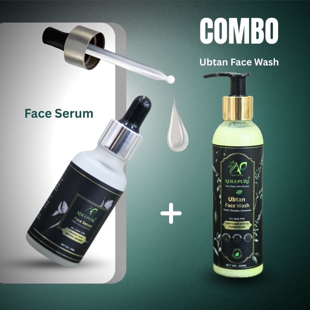 Face Serum + Ubtan Face Wash